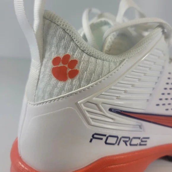 Mens Sz 11 Nike Force Savage Pro Shark Clemson Tigers Football Cleats FJ5749-104